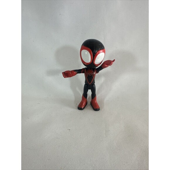 Marvel Spidey and His Amazing Friends 4” Miles Morales Spider-Man Figure - Picture 2 of 8